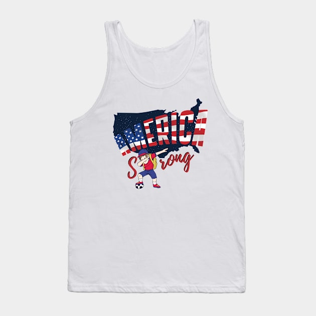 Independence day of America Tank Top by PowerShopDesign